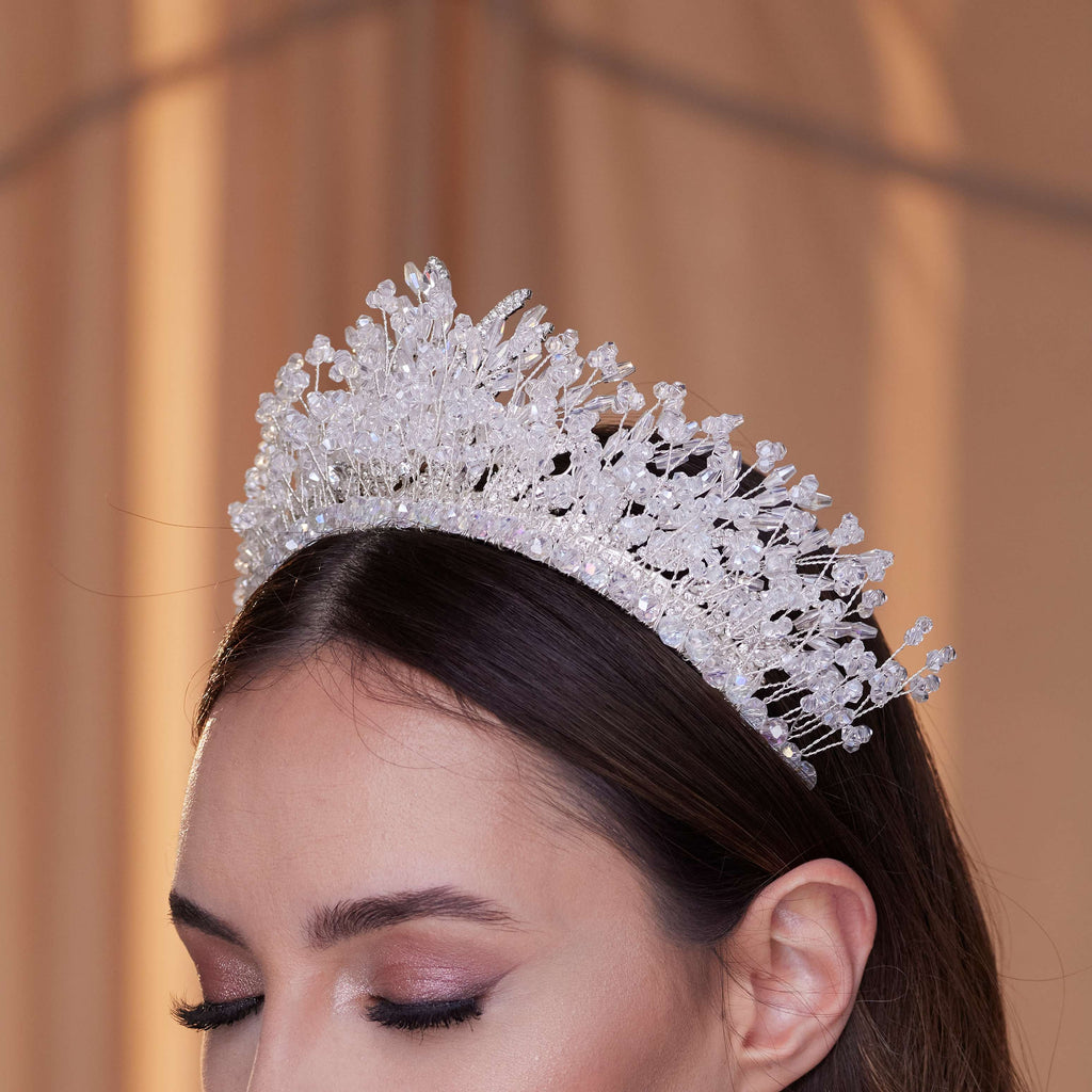 Crystal Bridal Tiara – Bridal Port, view 3