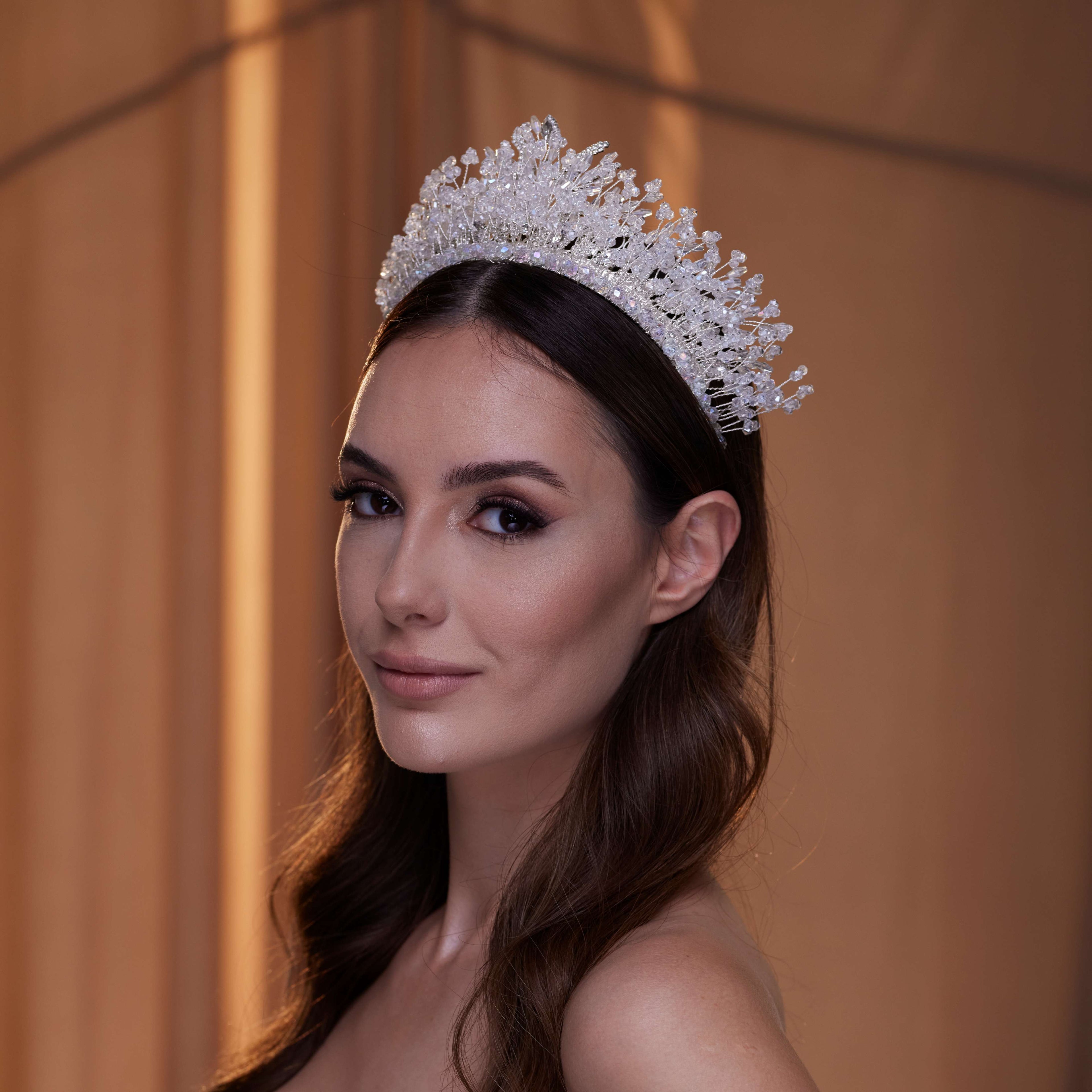 Crystal Bridal Tiara – Bridal Port, view 4