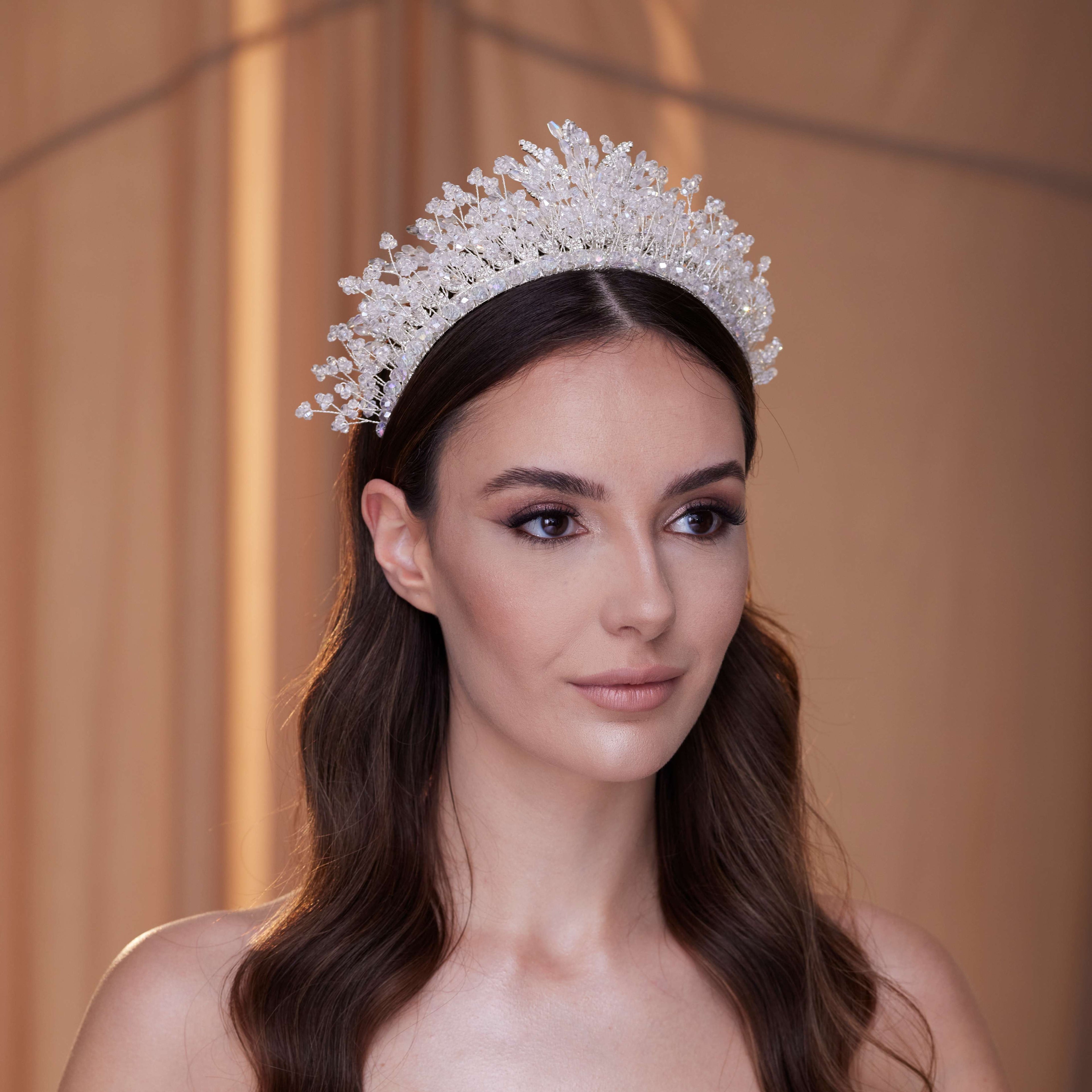 Crystal Bridal Tiara – Bridal Port, view 5