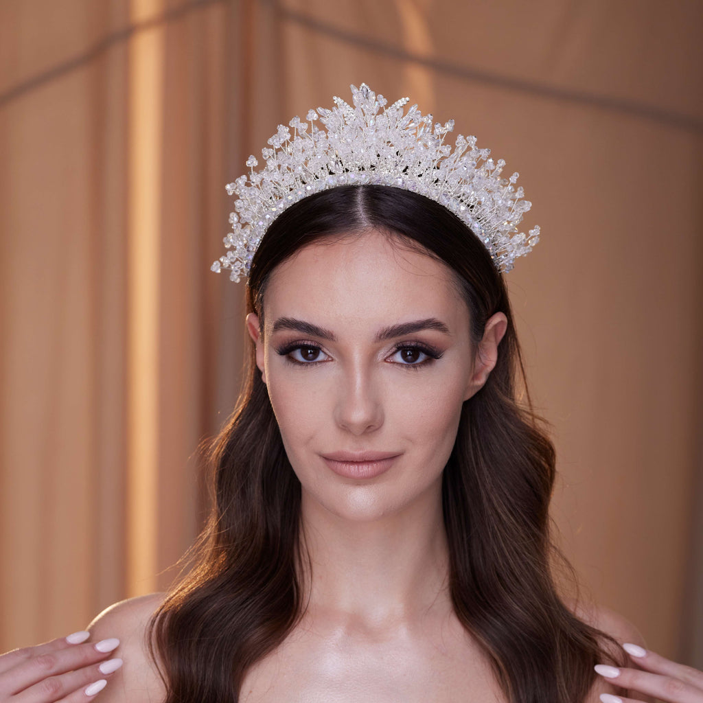 Crystal Bridal Tiara – Bridal Port, view 7