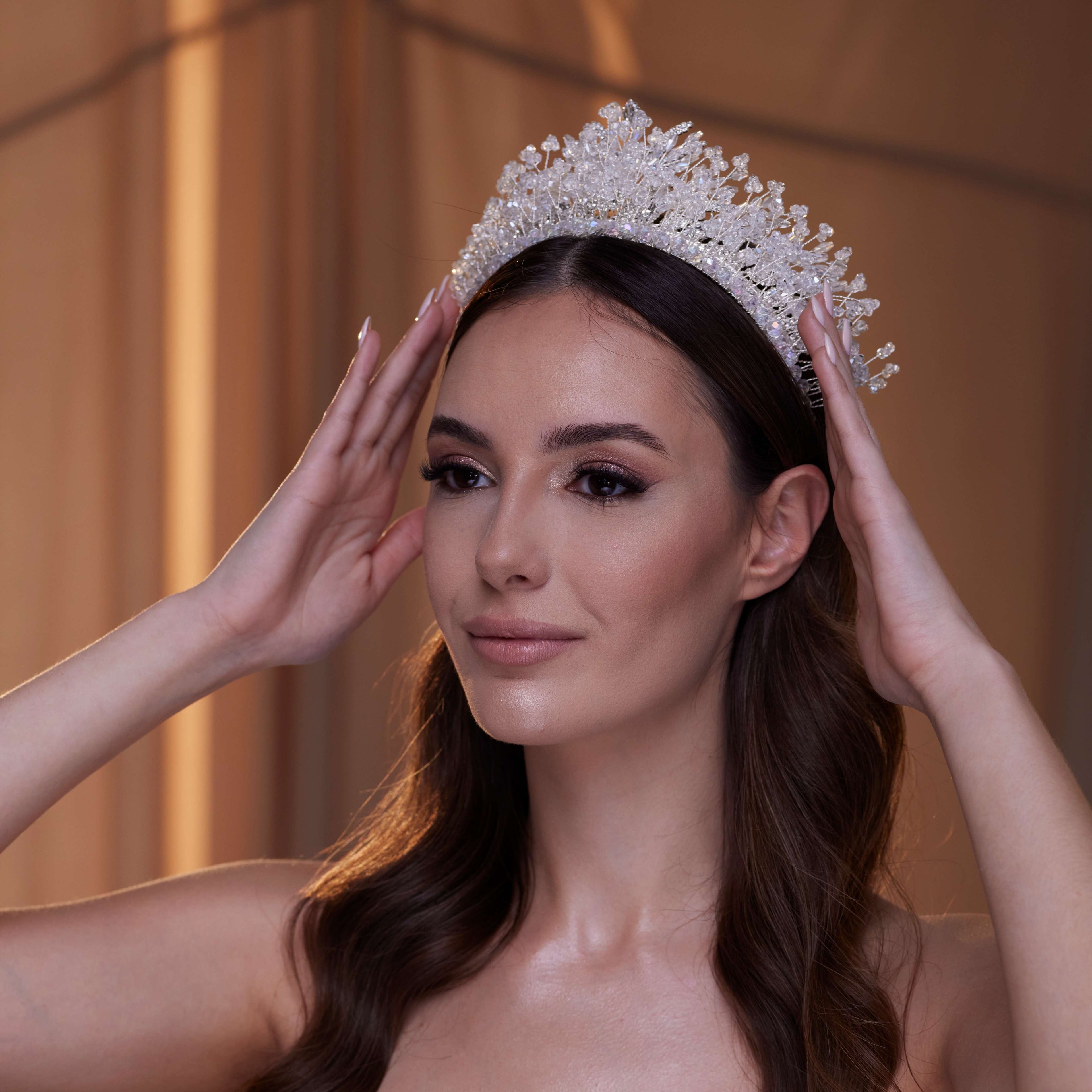 Crystal Bridal Tiara – Bridal Port, view 8