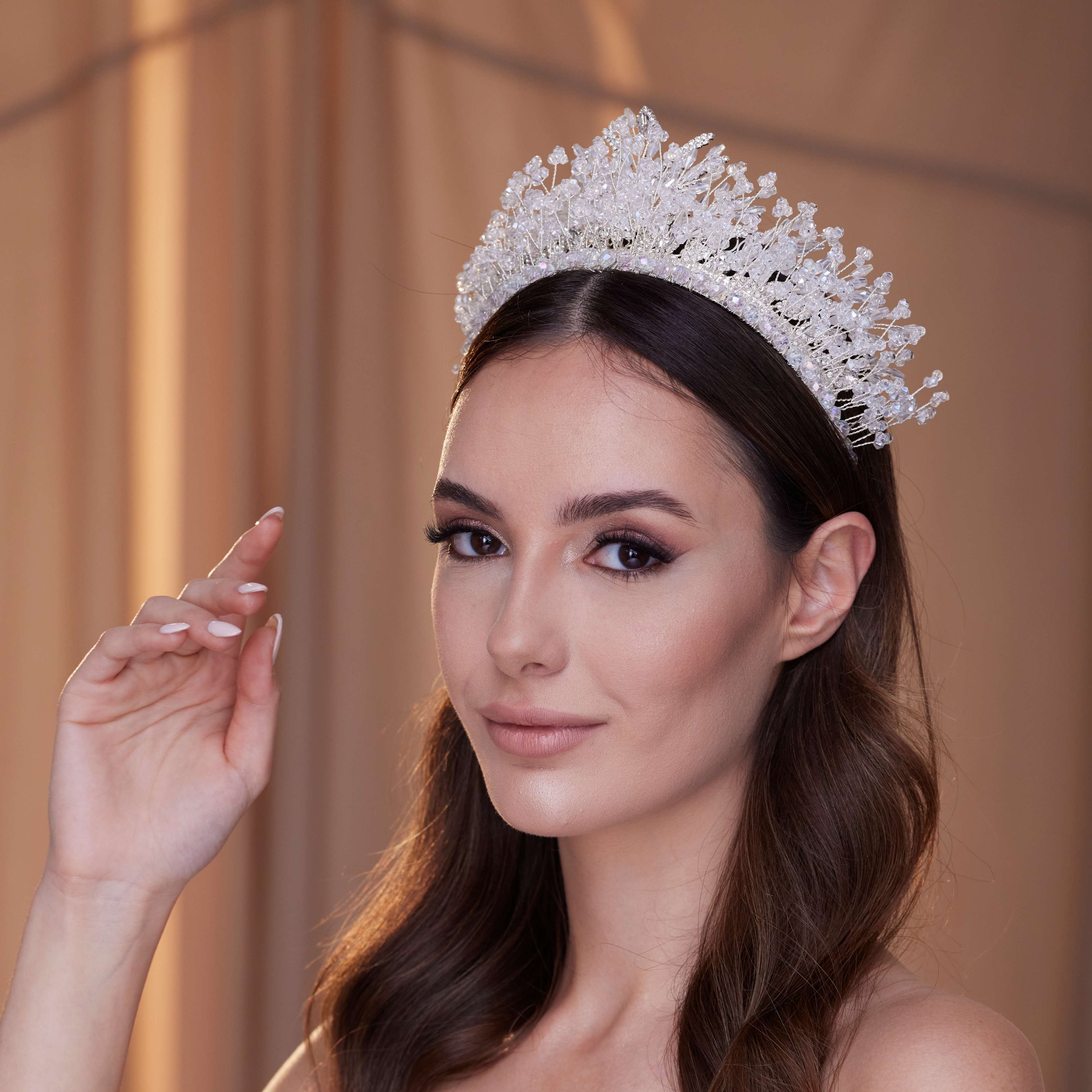 Crystal Bridal Tiara – Bridal Port, view 9