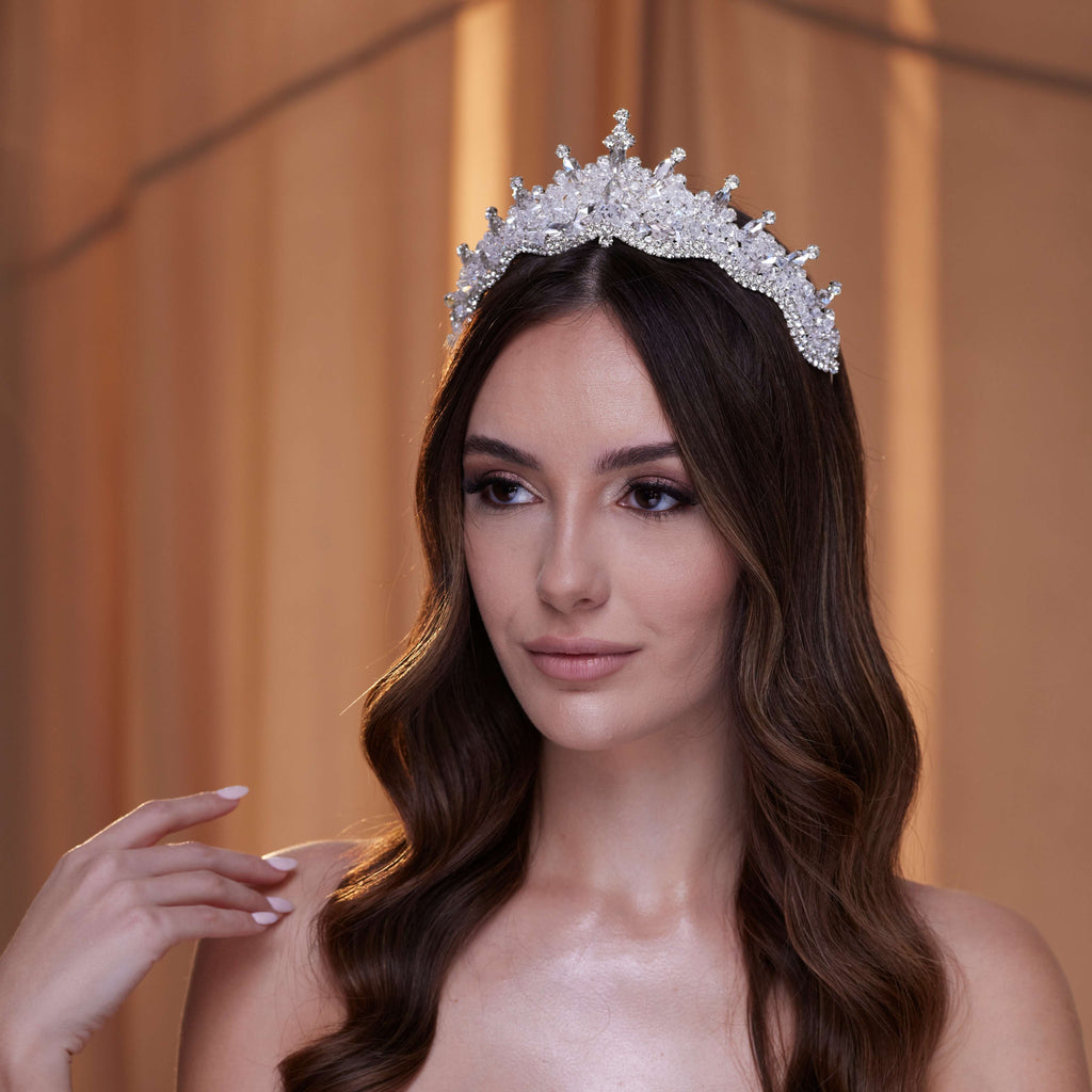 Crystal Wedding Tiara – Bridal Port, view 6