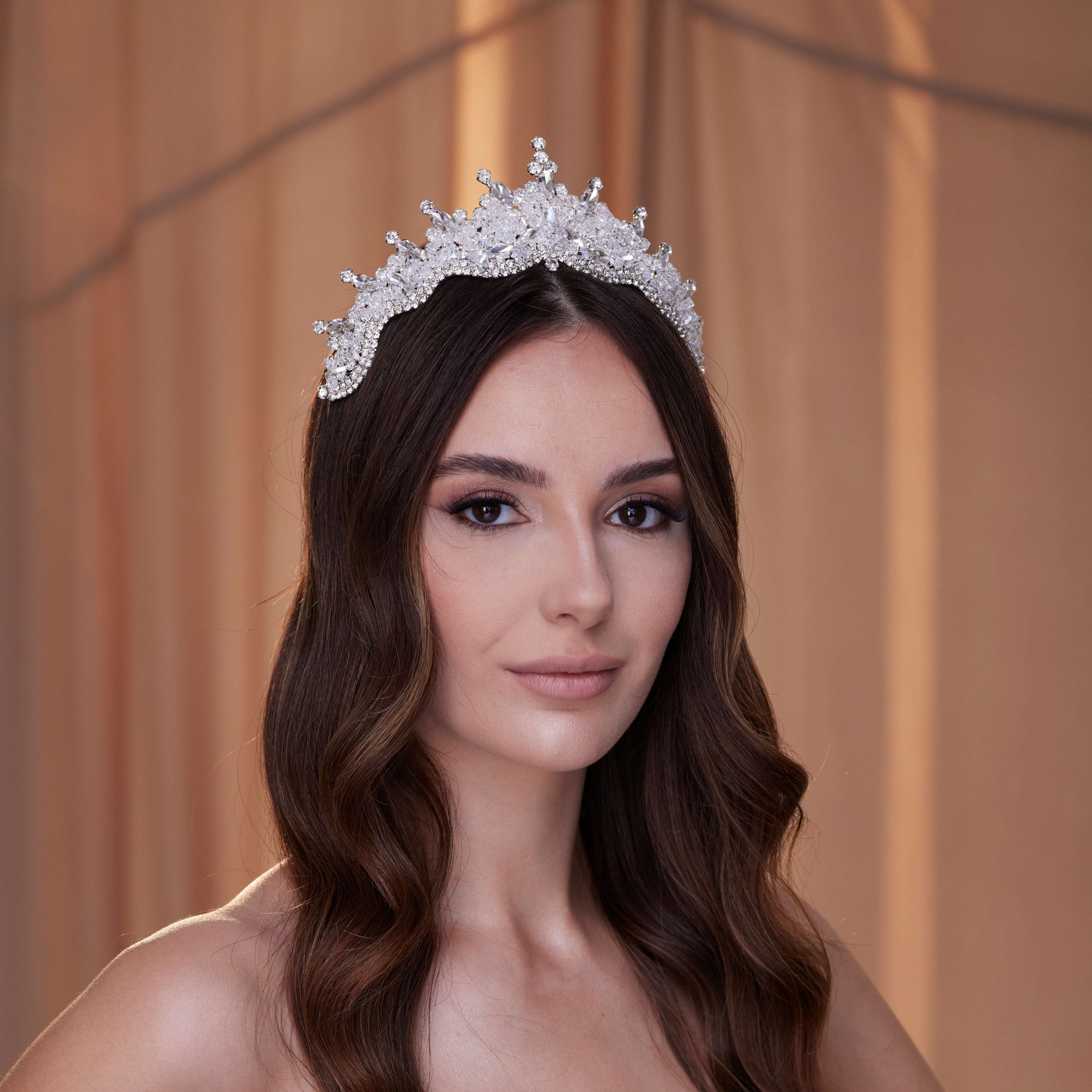 Crystal Wedding Tiara – Bridal Port, view 8