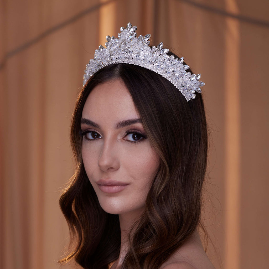 Sparkling Crystal Wedding Tiara – Bridal Port