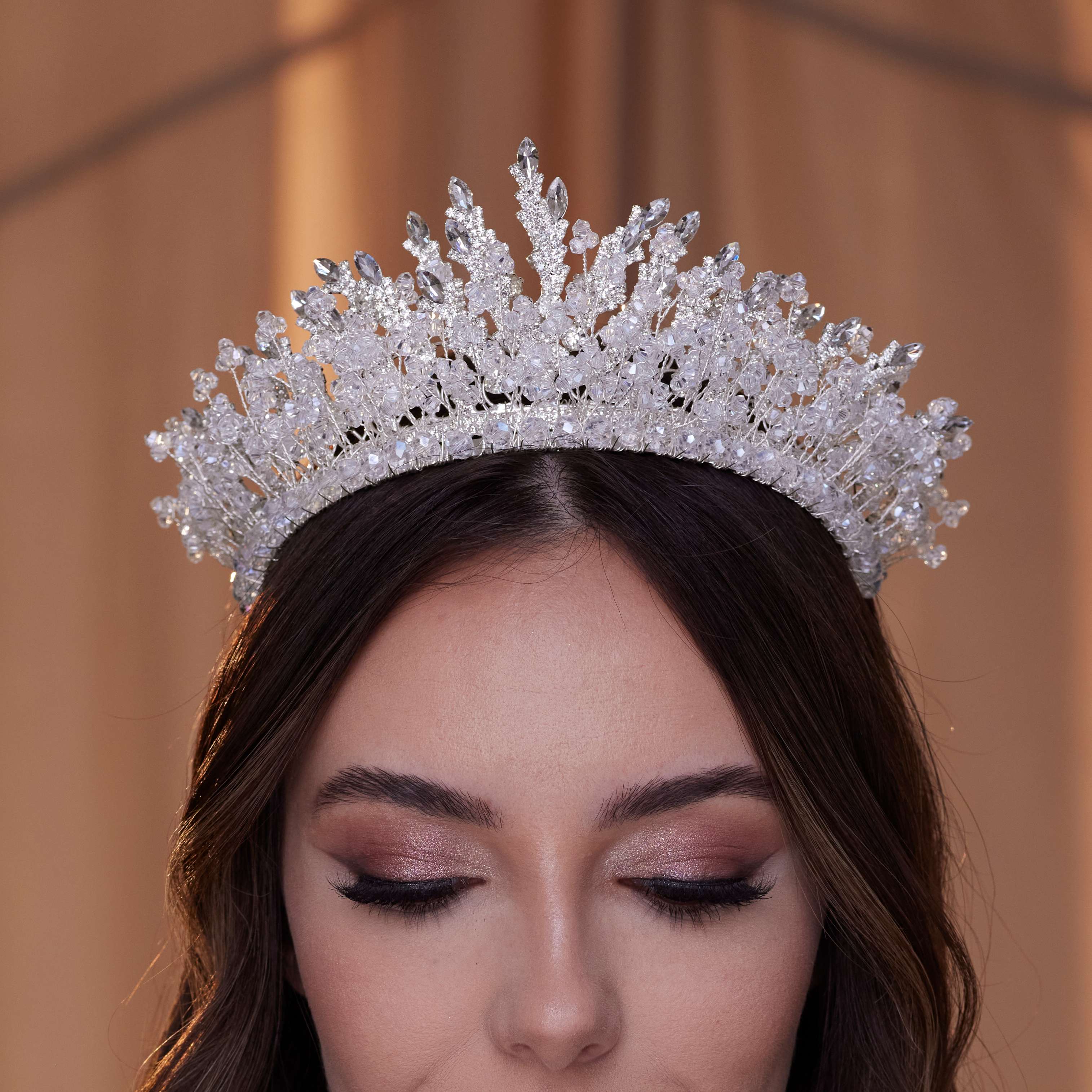 Sparkling Bridal Tiara – Bridal Port, view 2