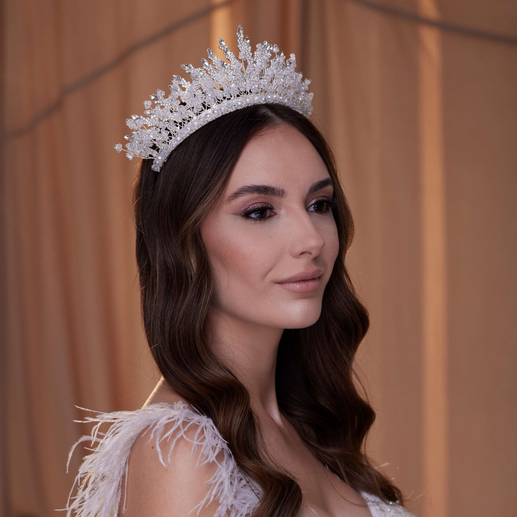 Sparkling Bridal Tiara – Bridal Port, view 5