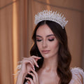 Crystal Rhinestone Bridal Tiara – Bridal Port