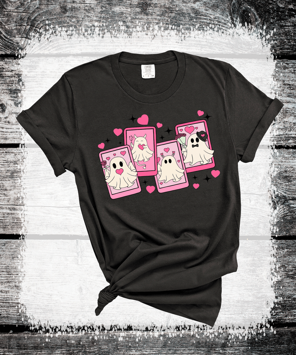 A Blessed Texas Mess Boutique Ghost Valentines Cards, Cute Ghost Card, Kid Valentine Card, School… — A Blessed Texas Mess Boutique branding close-up