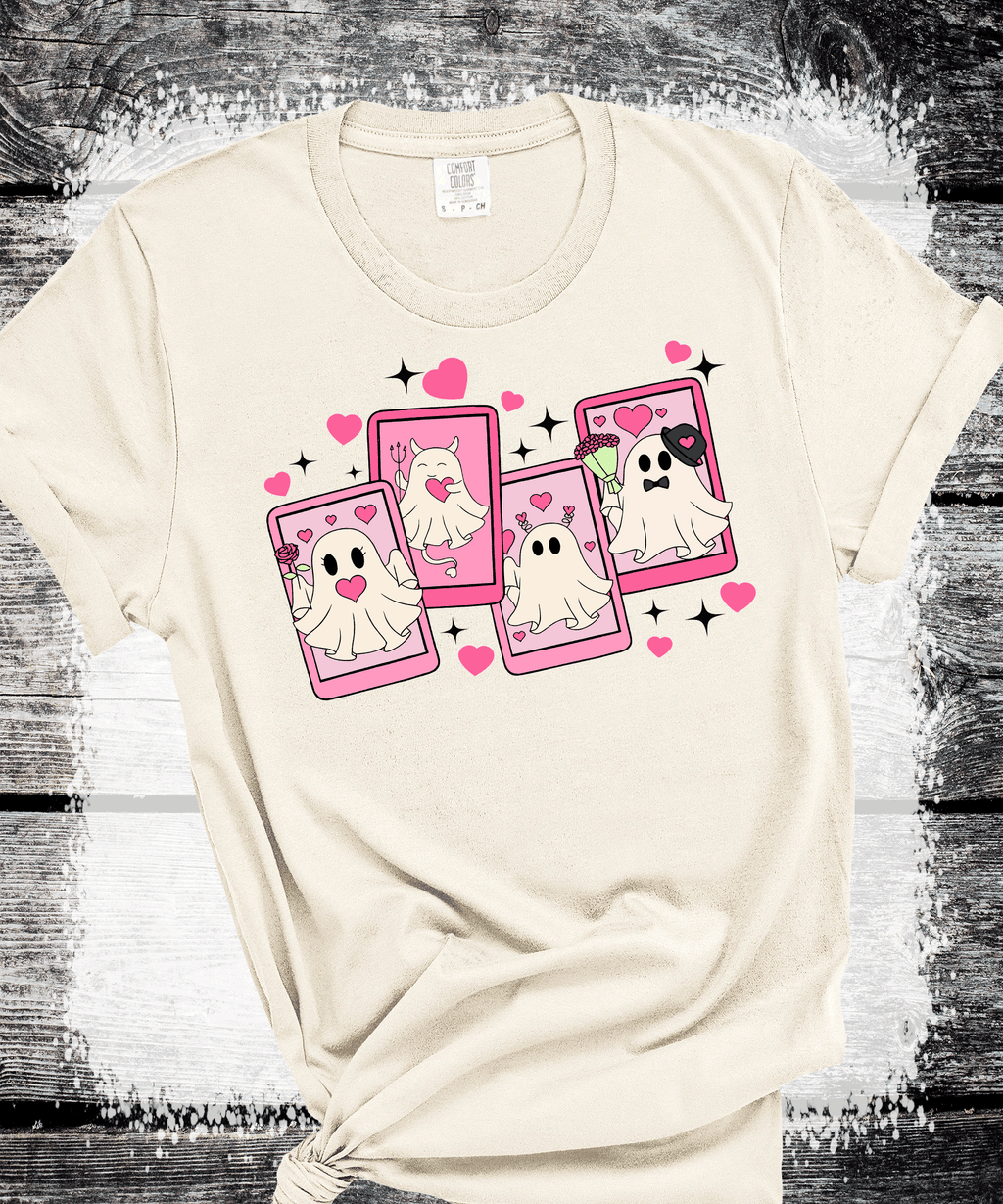 A Blessed Texas Mess Boutique Ghost Valentines Cards, Cute Ghost Card, Kid Valentine Card, School… — lifestyle worn / used context