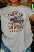 Wild Junkie 1942 America Cowboy Graphic Tee — main product shot