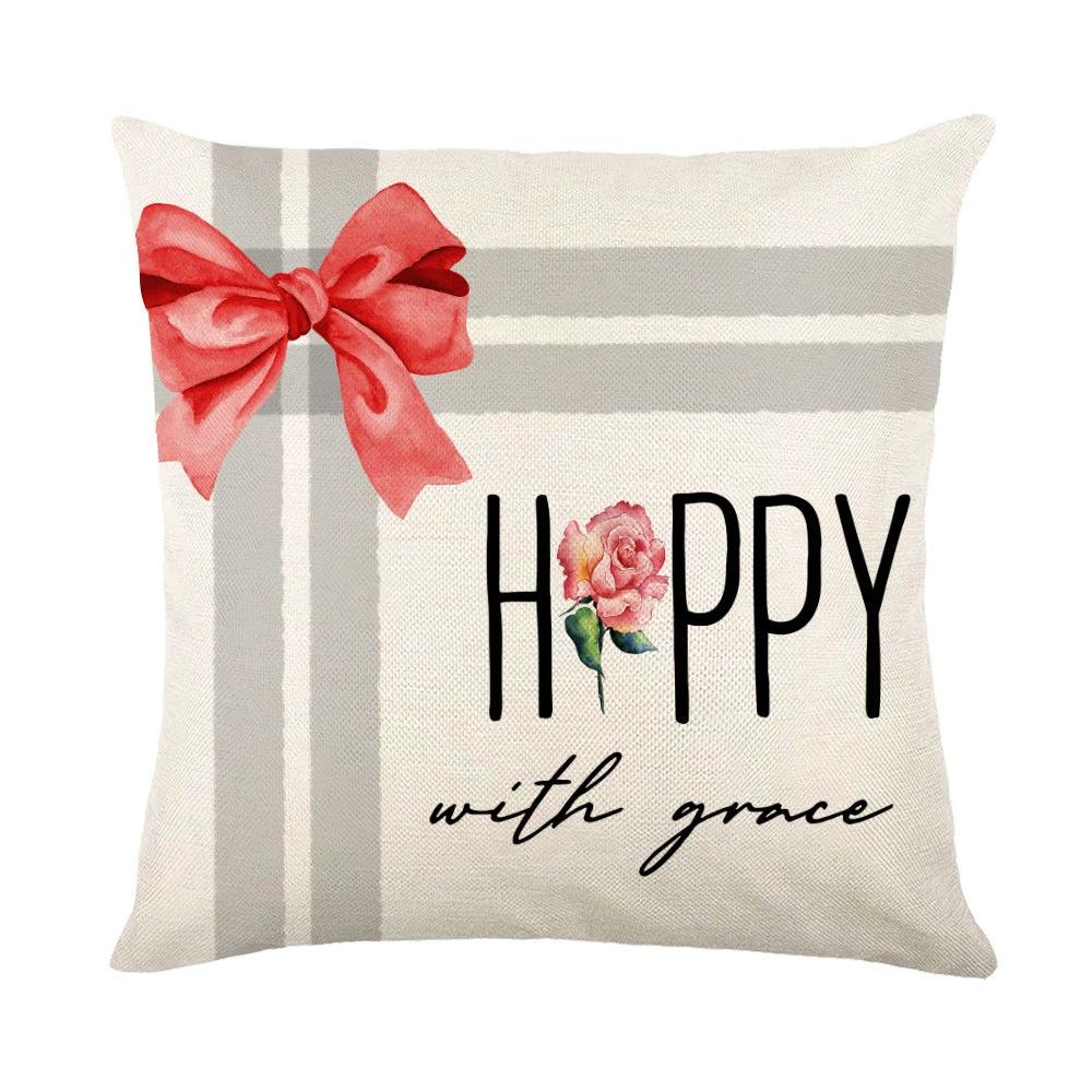 Mandotos Christmas Pillow Covers Snowflake Stamping