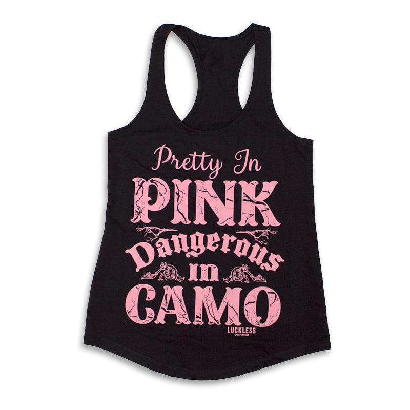 Luckless Outfitters Pretty Dangerous Tank Top — main product shot