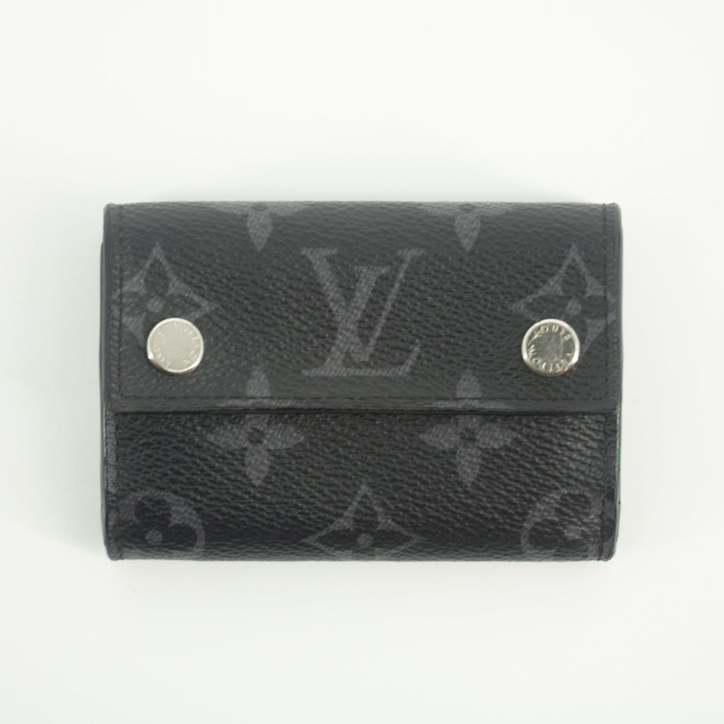 Bolt Boutique Louis Vuitton Monogram Eclipse Discovery Compact Wallet #1958 — main product shot