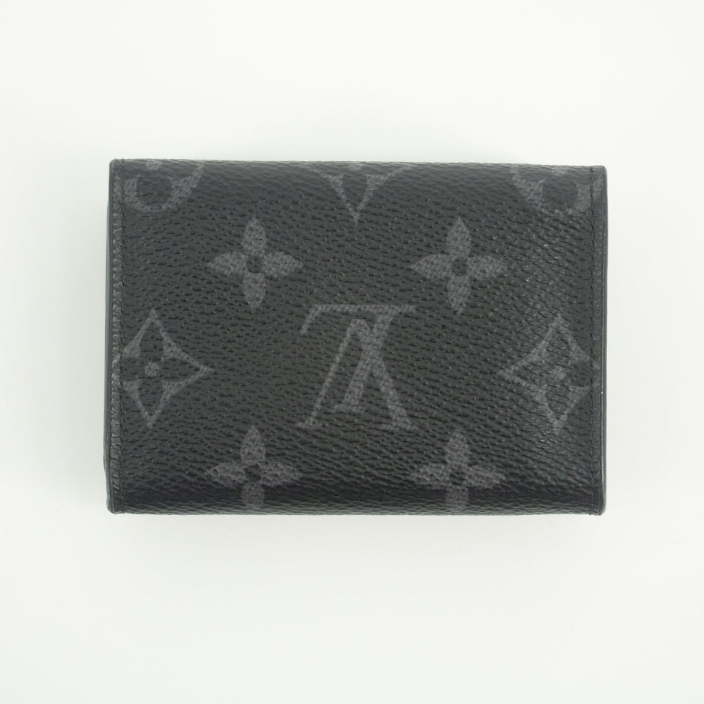 Bolt Boutique Louis Vuitton Monogram Eclipse Discovery Compact Wallet #1958 — construction detail