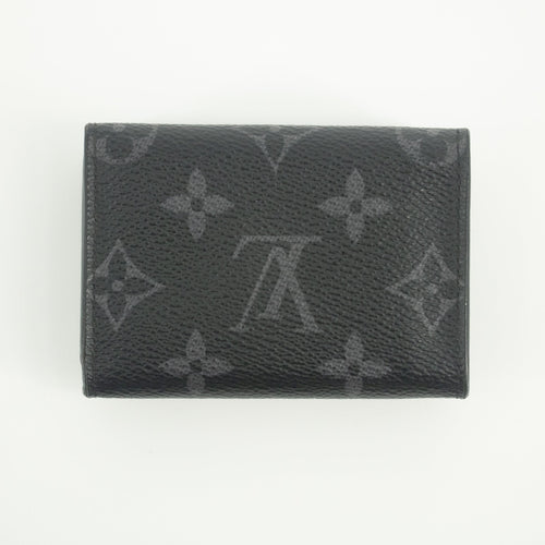 Bolt Boutique Louis Vuitton Monogram Eclipse Discovery Compact Wallet #1958 — construction detail