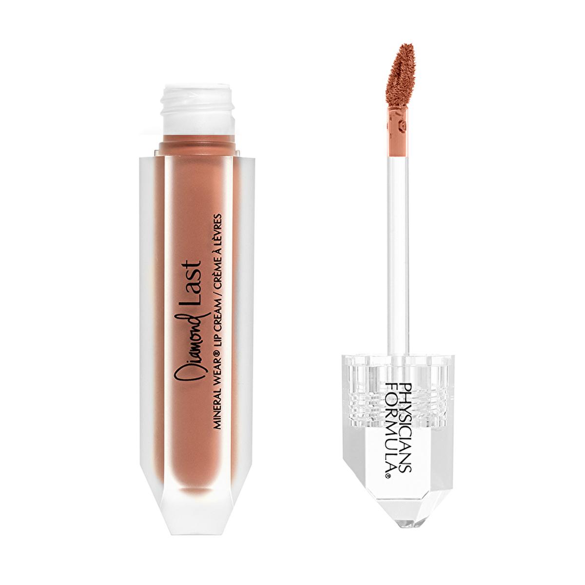 Physicians Formula Mineral Wear Diamond Last Mat Lipstick Topaz Taupe - Long Lasting Moisturizing Matte Lip Color