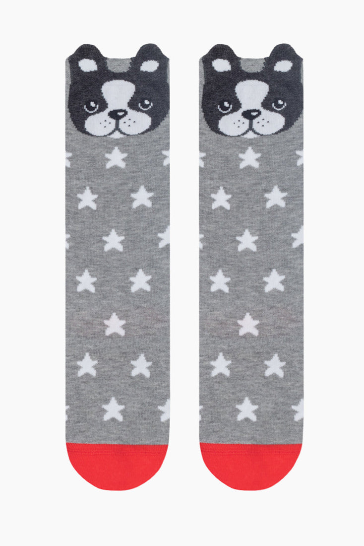TheRanok.com Conte-Kids Cotton Knee-High Socks - Tip-Top 042 — back view