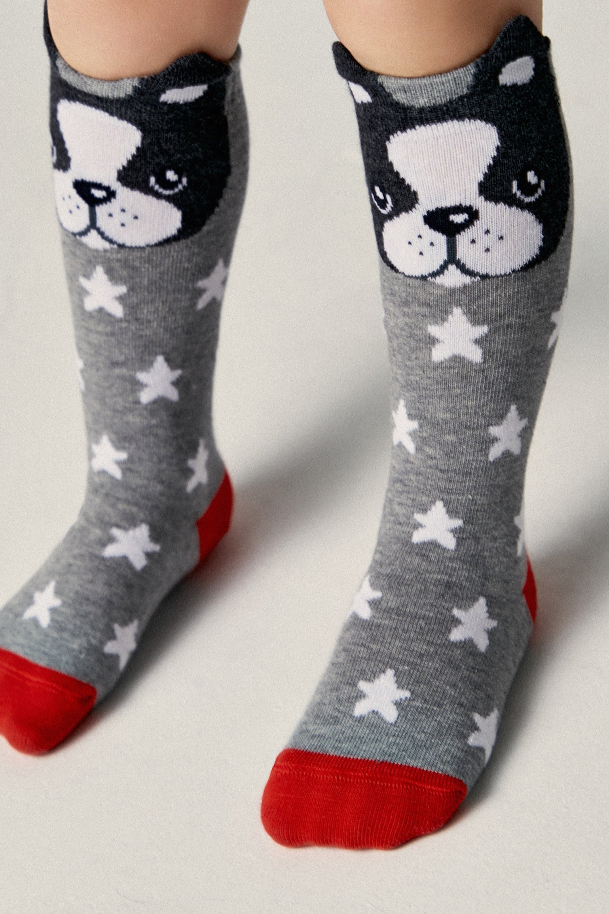 TheRanok.com Conte-Kids Cotton Knee-High Socks - Tip-Top 042 — detail close-up