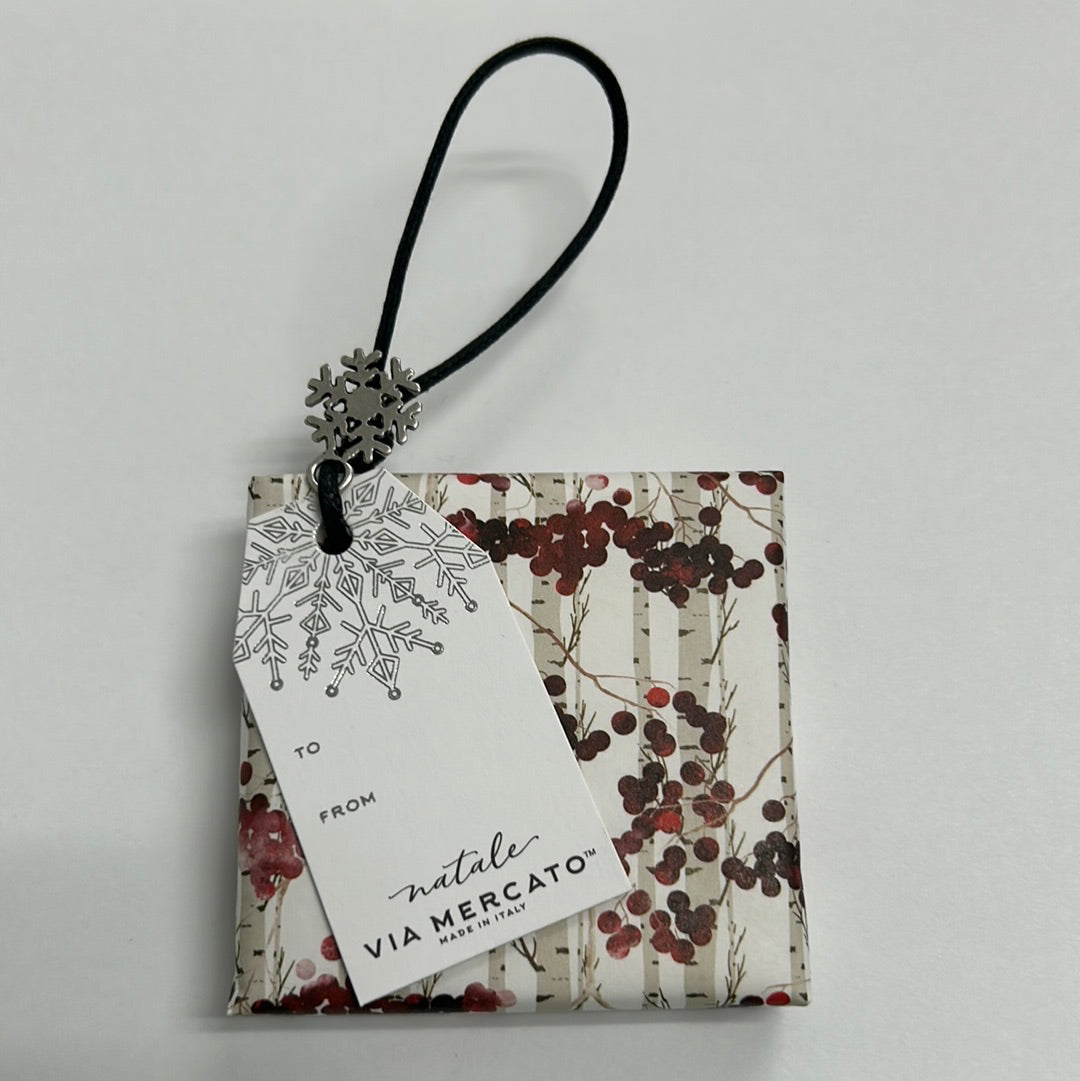 KADOU BOUTIQUE Via Mercato Shea Butter Soap Bar - Holiday Collection — detail close-up