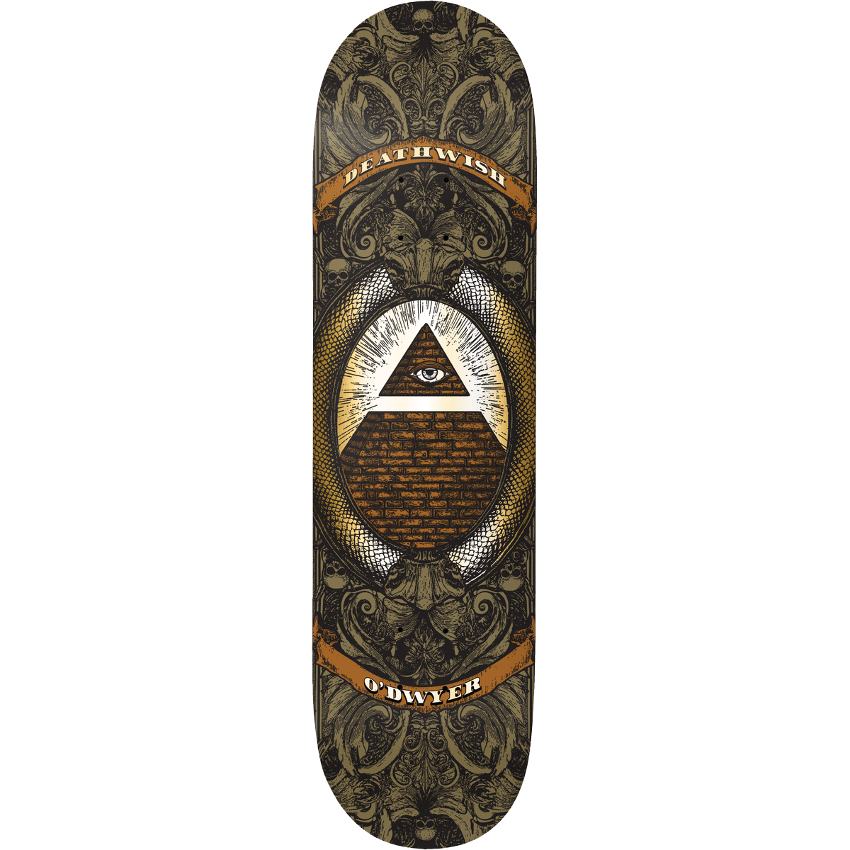Deathwish O'dwyer All Seeing Skateboard Deck - 8.5" by Skates USA