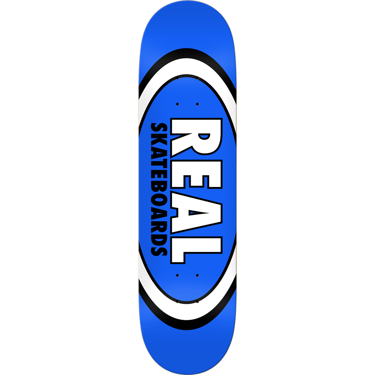 Real Classic Oval Skateboard Deck - 8.5″ Blue by Skates USA