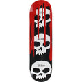 Zero 3 Skull Blood Skateboard Deck - 8.0″ Black by Skates USA