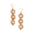 KADOU BOUTIQUE Tagua Frida Drop Earrings — lifestyle context