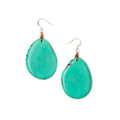 KADOU BOUTIQUE Tagua Amigas Earrings - Celeste — main product shot