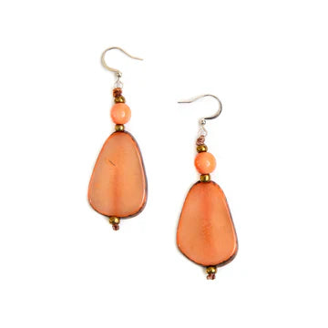 KADOU BOUTIQUE Tagua Alma Drop Earrings — main product shot