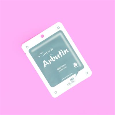 Mjcare Arbutin Face Mask 22g - Skin Tone Evening, Moisturizing & Brightening Sheet Mask for All Skin Types