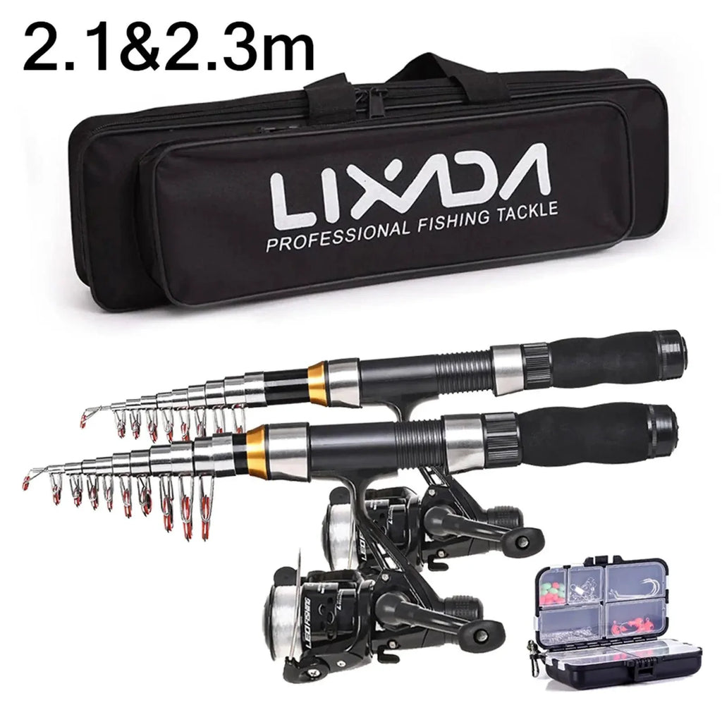 Portable Fishing Pro Rod Kit - Premium Gear for Anglers