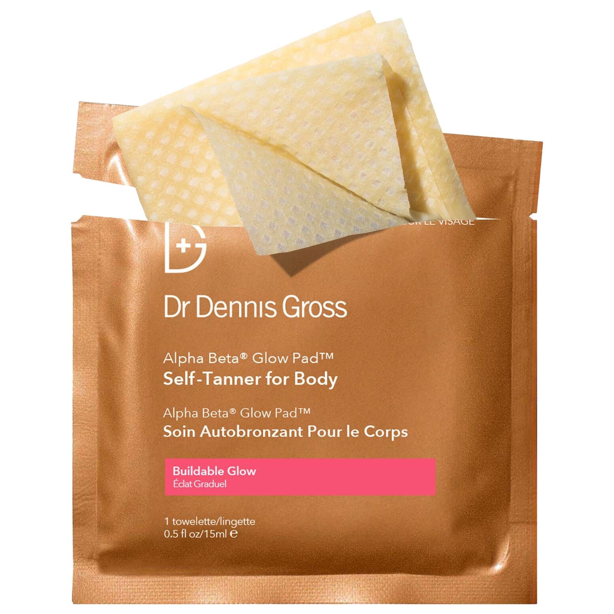 Alpha Beta¨ Glow Pad: Exfoliating Self-Tanner Towelette for Face | Achieve a Natural, Non-Streaky Sunless Tan with Vitamin E & Alpha Beta Acids