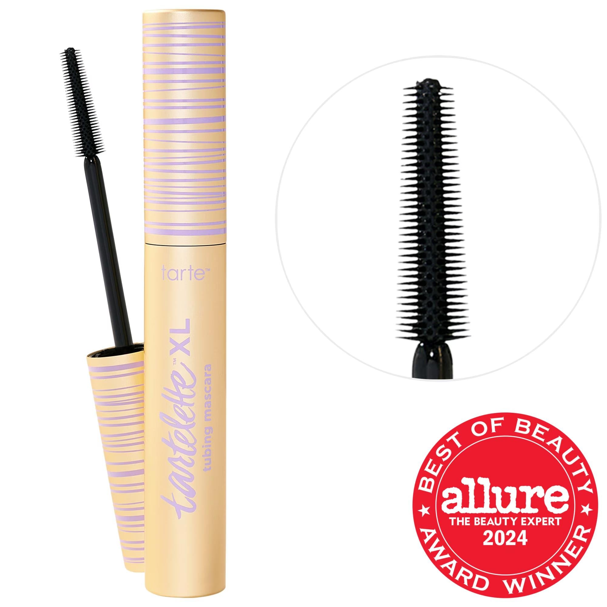 Tarte Tarteletteª XL Tubing Mascara: 24HR Length, Lift & Volume - Smudge & Flake-Free, Cruelty-Free, Easy Water Removal