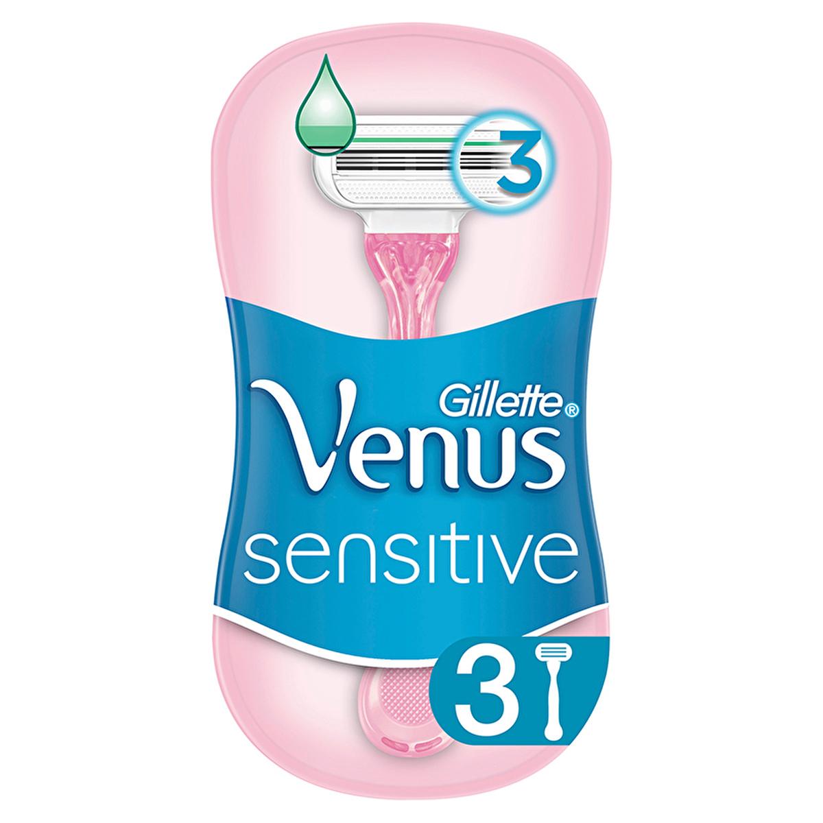 Gillette Venus Sensitive: Women's Razor for Smooth, Irritation-Free Shaving - Designed for Best Razor for Sensitive Skin