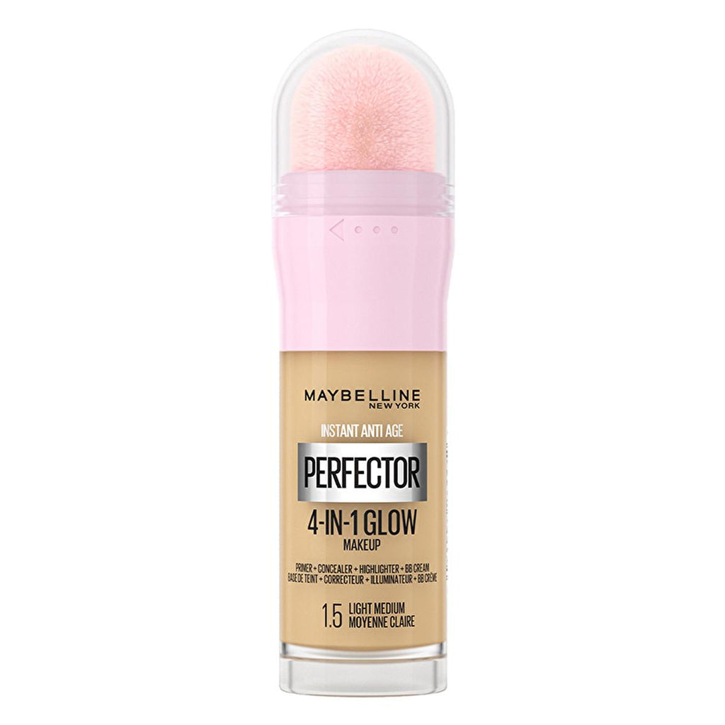 Maybelline New York Instant Perfector Glow Foundation Makeup - 4-in-1 Formula for Flawless Complexion, Radiant Glow, Easy Application
