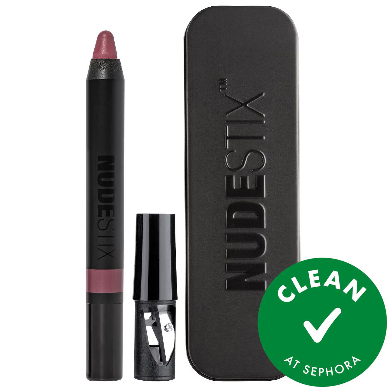 Nudestix Intense Matte Lip + Cheek Pencil: Long-Lasting Color, Multi-Use Blush & Lipstick - Paraben, Sulfate & Phthalate Free