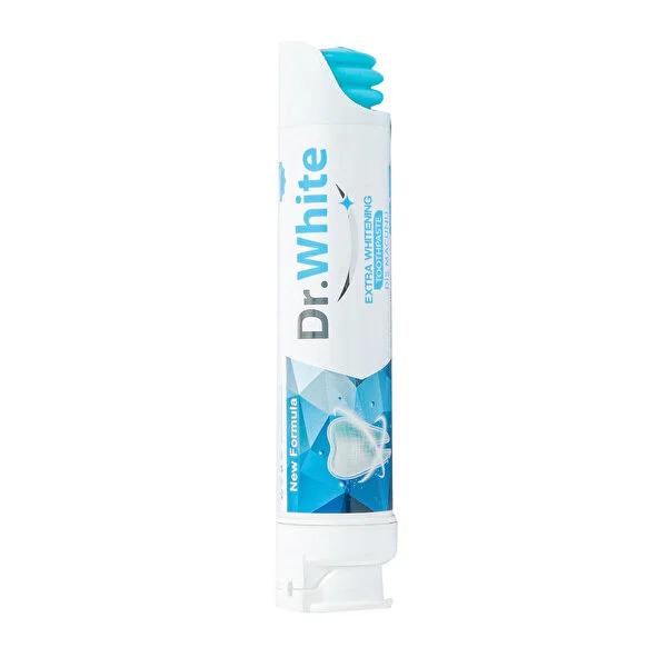 Dr. White Extra Whitening Toothpaste 100ml - Whitens Teeth, Removes Stains from Coffee, Tea, and Smoking