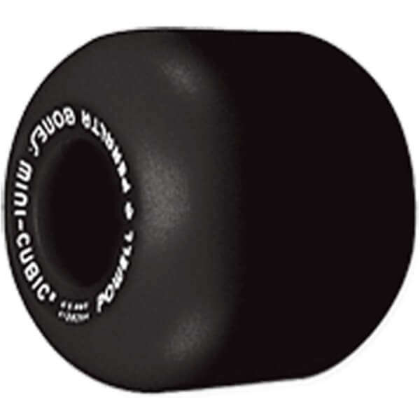 Powell Peralta Wheels Mini-Cubic 64mm 95a - Black (Set of 4) by Skates USA