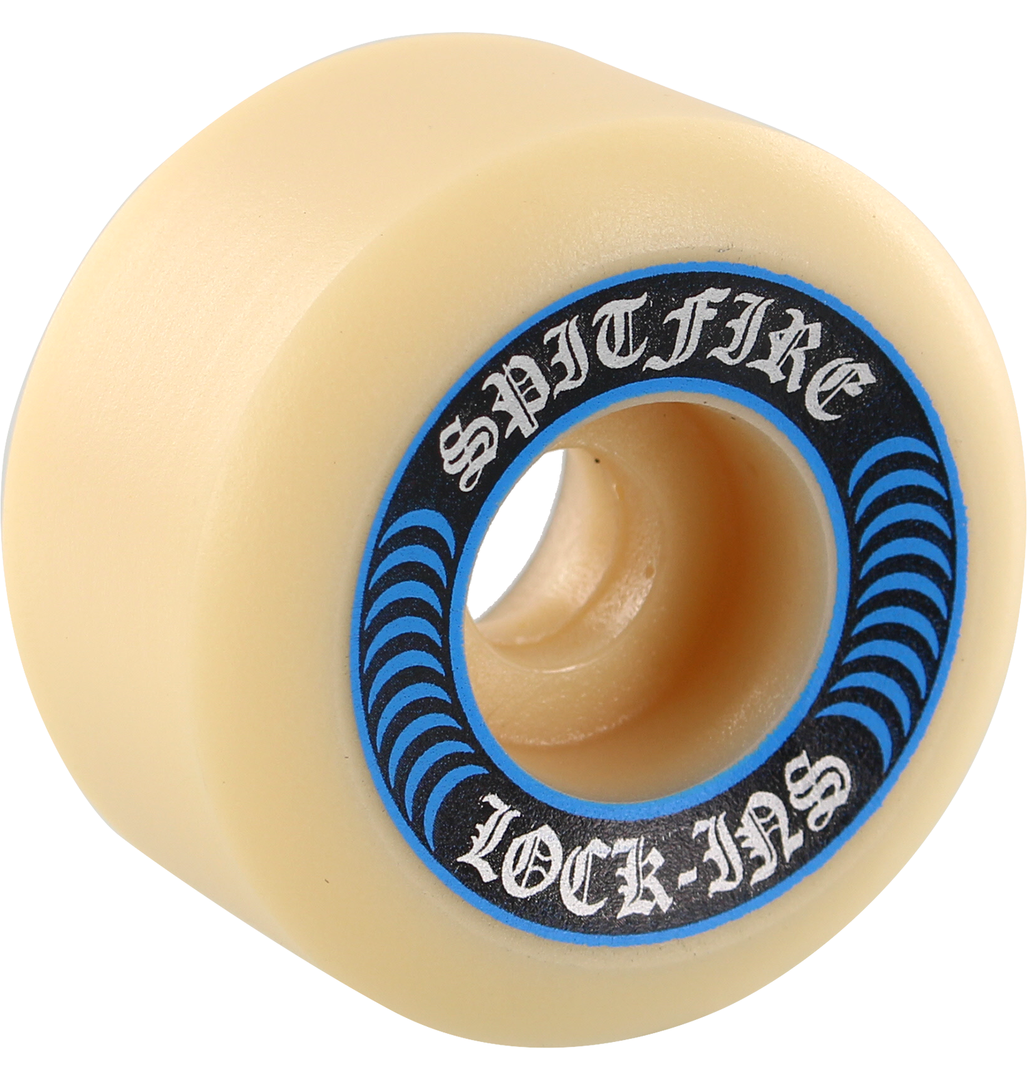 Spitfire Wheels F4 Lock-Ins 53mm 99a - White/Blue (Set of 4)