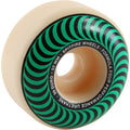 Spitfire Wheels F4 Classic Swirl 52mm 99a - White/Green (Set of 4) by Skates USA
