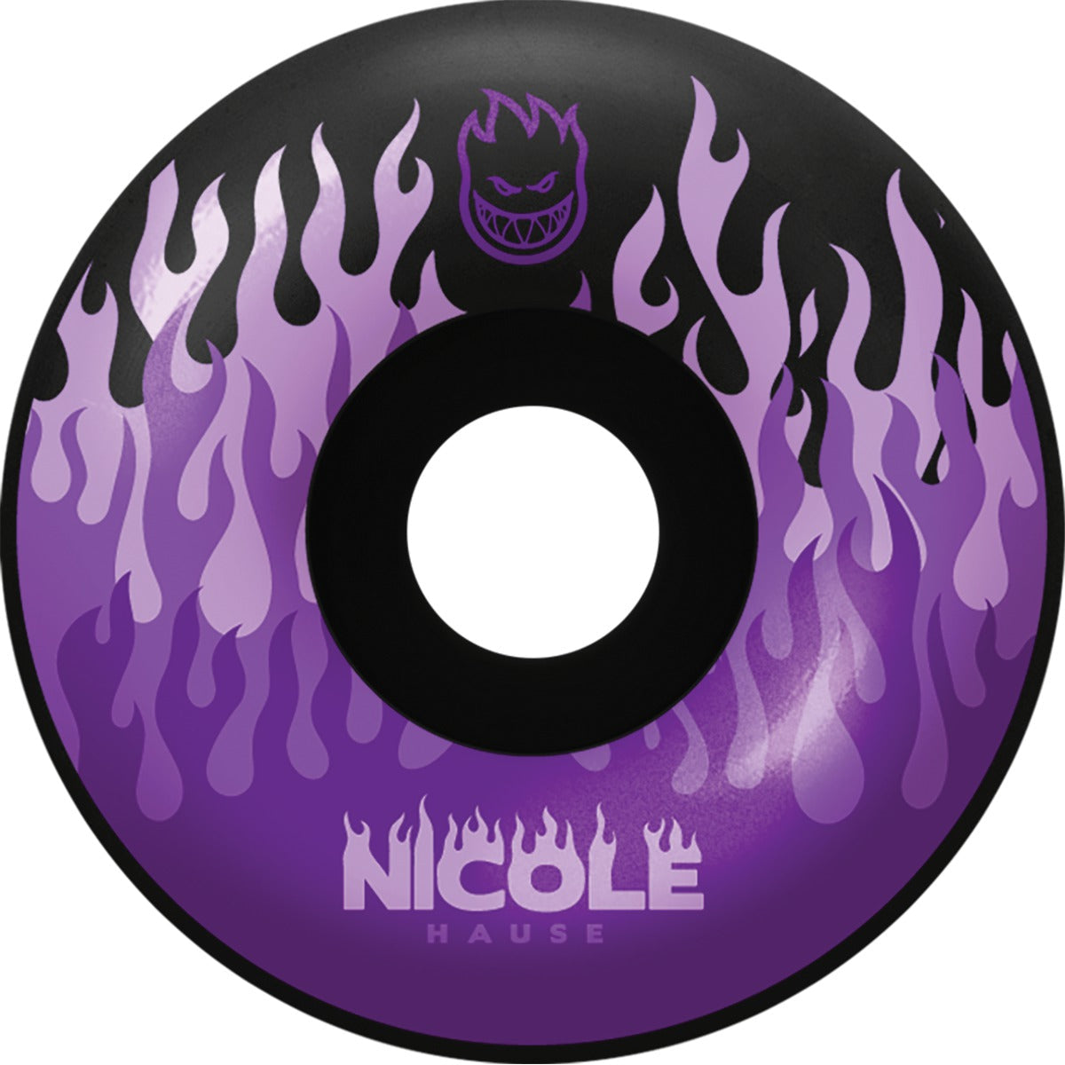 Spitfire Wheels Hause Kitted 56mm 99a - Black (Set of 4) by Skates USA