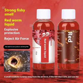Premium Red Worm Fishing Liquid – Perfect Carp Bait