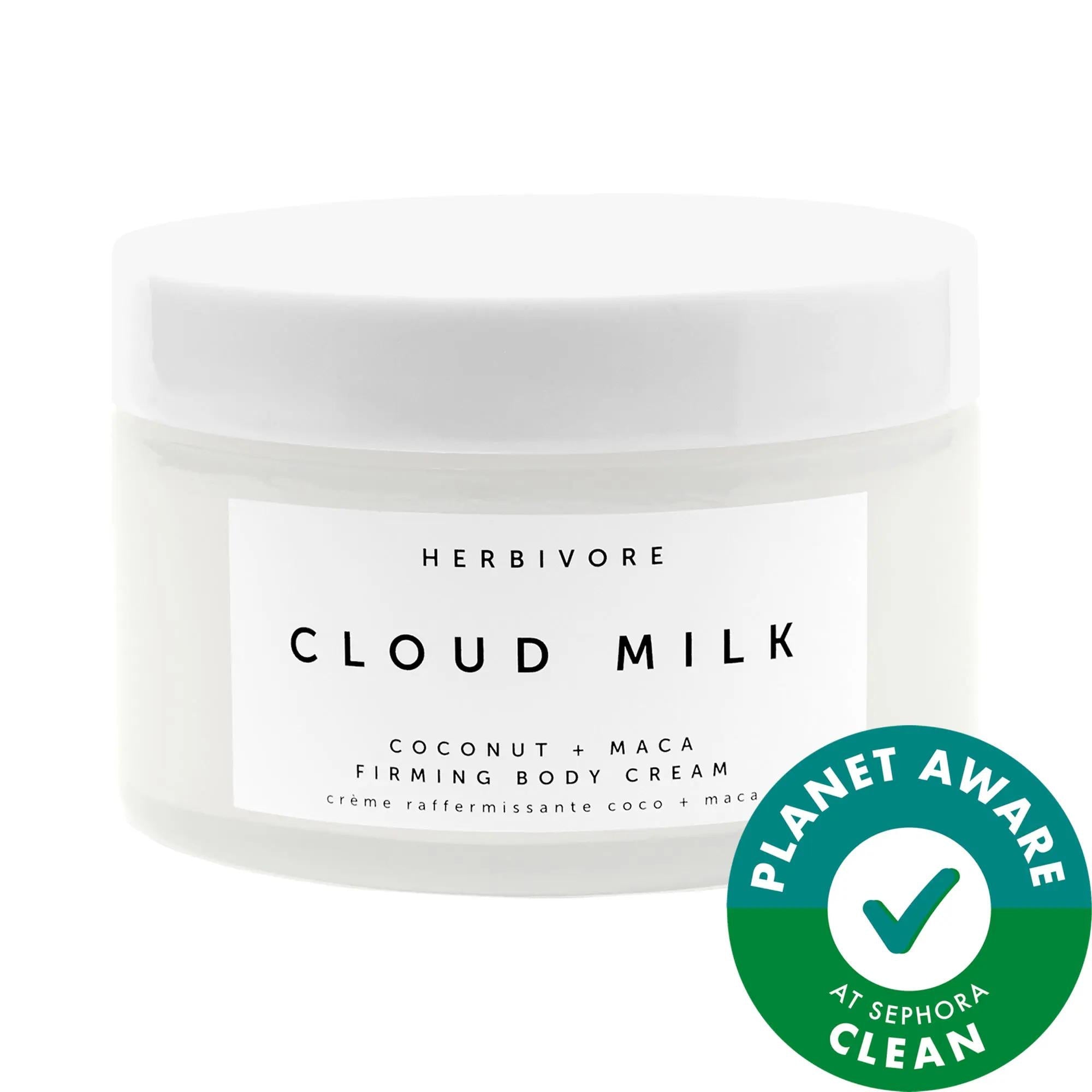 Cloud Milk - Coconut + Maca Firming Body Cream, Vegan Body Moisturizer for Dry Skin, Hydrating & Firming Body Lotion