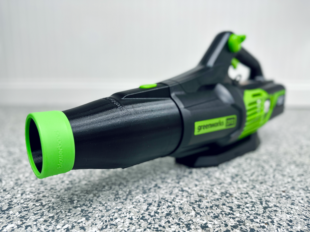 STUBBY® Car Drying Nozzle for Greenworks 760, 730, 700, 610, 585, 550, 515, & 500 CFM Leaf Blowers – Stubby Nozzle Co.