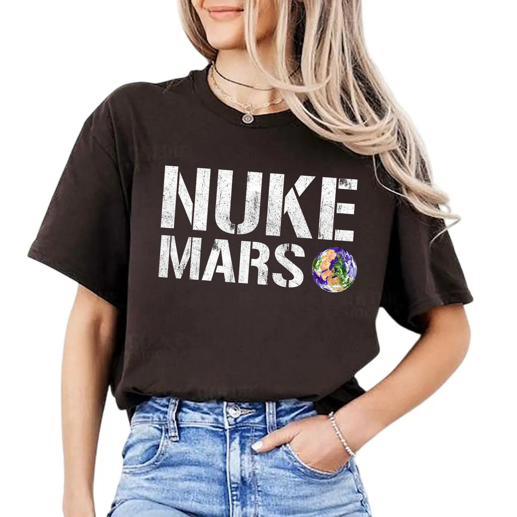 Pasimax "Nuke Mars" T-Shirt — detail close-up