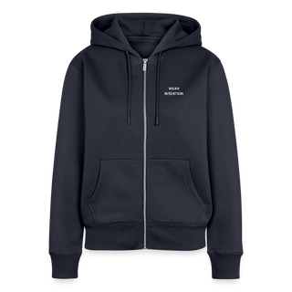 Wear Intention Women's Premium Organic Zip Hoodie