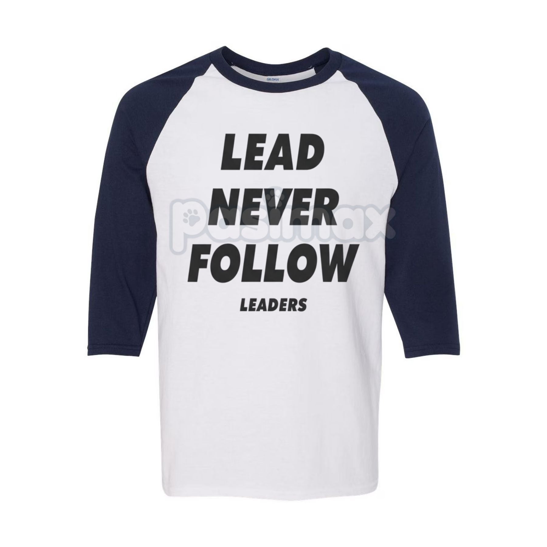 Pasimax Chief Keef Lead Never Follow Leaders T-Shirt – Official Glo Gang Rap Merch Tee — detail close-up