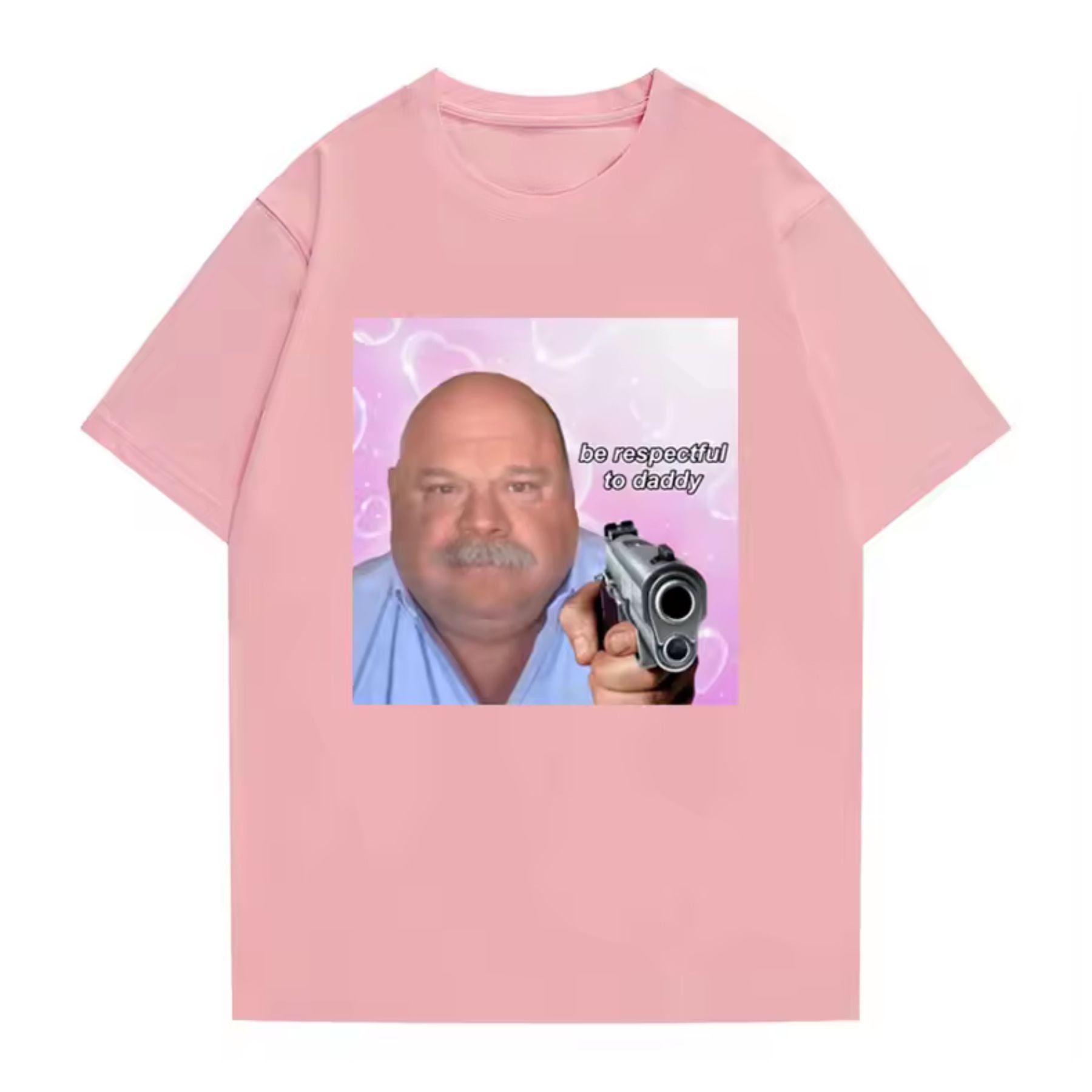 Pasimax "Be Respectful To Daddy" T-Shirt — detail close-up