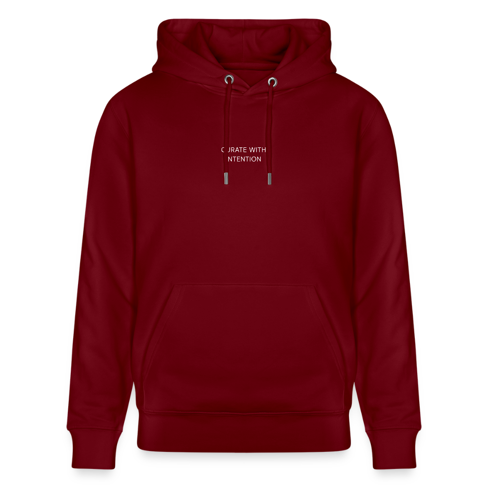 WONENA Curate with Intention Heavyweight Unisex Hoodie Cruiser — comparison shot